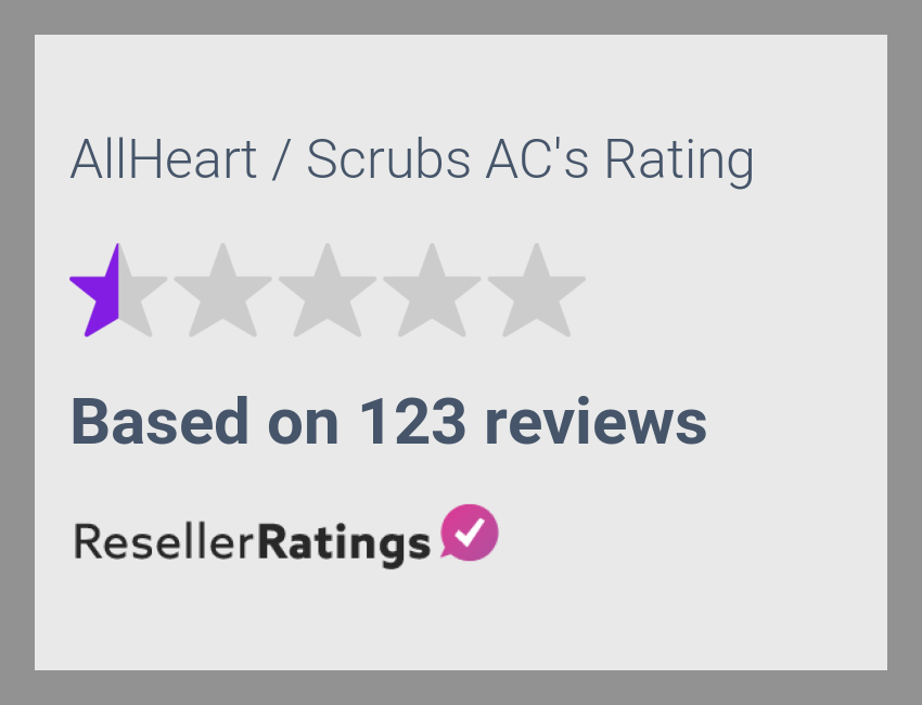 AllHeart / Scrubs AC Reviews 125 Reviews of