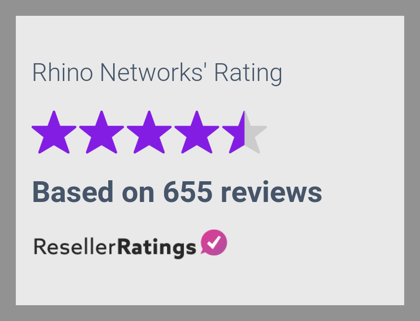 Rhino Networks Reviews 581 Reviews of ResellerRatings