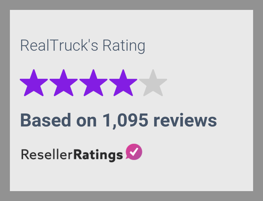 RealTruck Reviews 993 Reviews of ResellerRatings