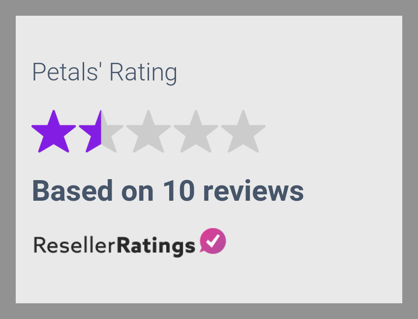 Petals Reviews 11 Reviews of ResellerRatings
