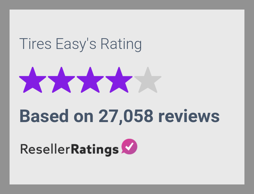 Tires Easy Reviews 19,995 Reviews of ResellerRatings