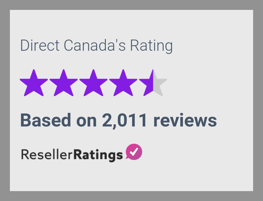 Direct Canada Reviews 2,011 Reviews of ResellerRatings