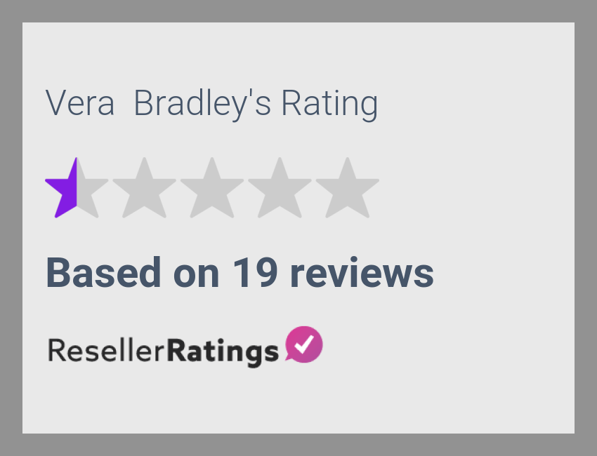 Vera  Bradley Reviews | 19 Reviews of Verabradley.com | ResellerRatings