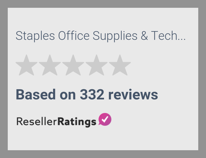 Staples Office Supplies & Technology Reviews 332 Reviews of Staples