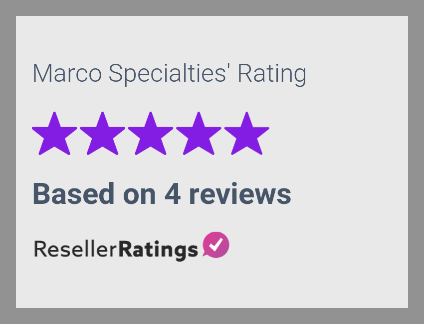 Marco Specialties Reviews 4 Reviews of ResellerRatings