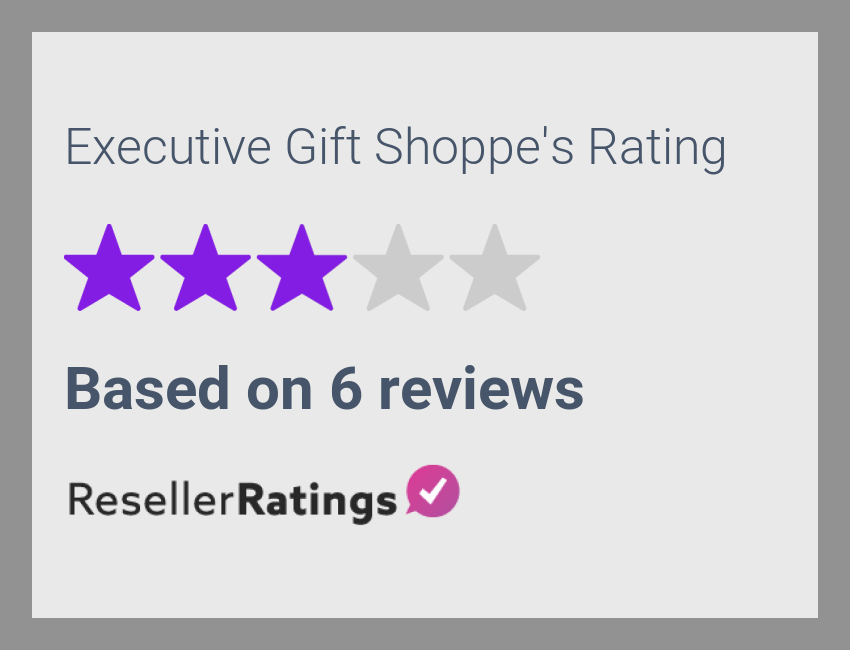 Executive Gift Shoppe Reviews 6 Reviews of ResellerRatings