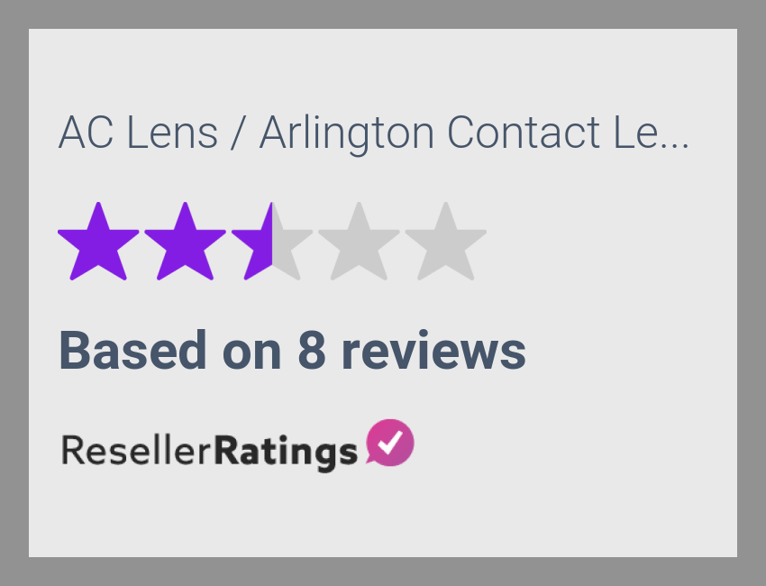 AC Lens / Arlington Contact Lens Service Reviews 8 Reviews of Aclens