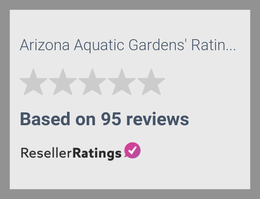 Arizona Aquatic Gardens Reviews 98 Reviews of ResellerRatings