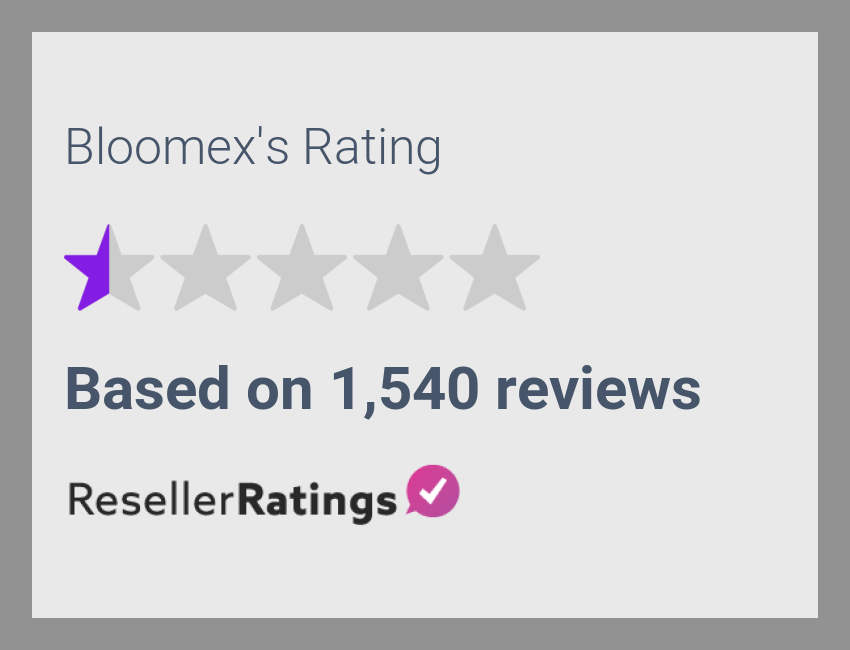 Bloomex Reviews 1,557 Reviews of Bloomex.ca ResellerRatings
