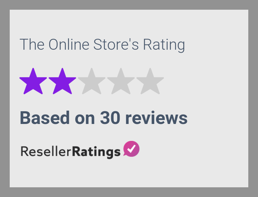 The Online Store Reviews 30 Reviews of