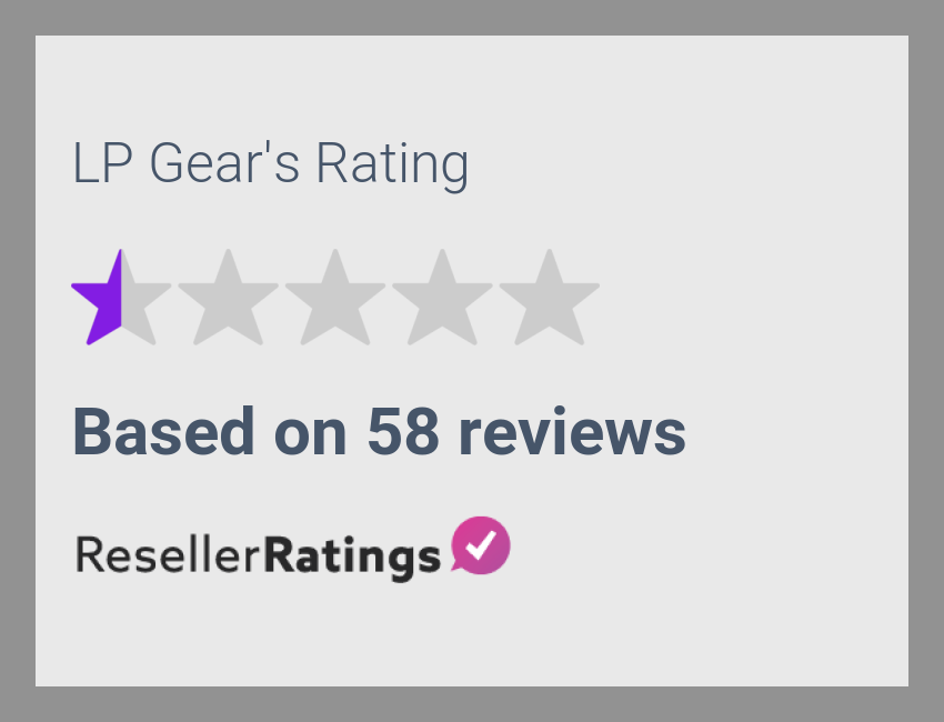 LP Gear Reviews | 57 Reviews of Lpgear.com/ | ResellerRatings