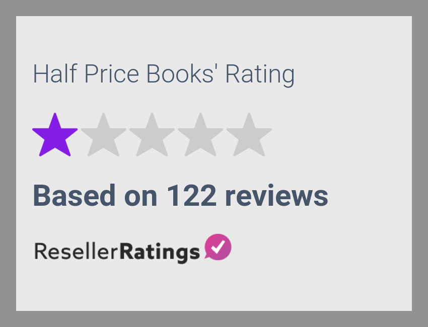 Half Price Books Reviews | 115 Reviews of Halfpricebooks.com/ | ResellerRatings