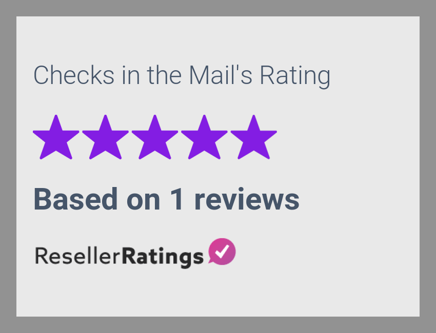 Checks in the Mail Reviews 1 Reviews of