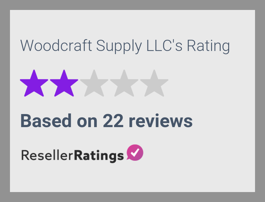 Woodcraft Supply LLC Reviews 22 Reviews of