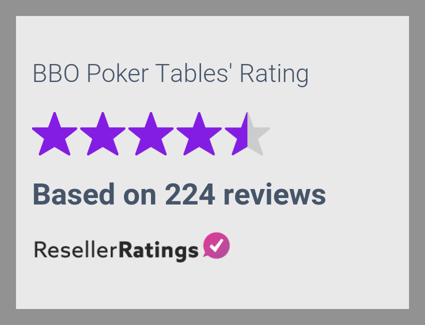BBO's Open Box Sale - Best Poker Table Deals!