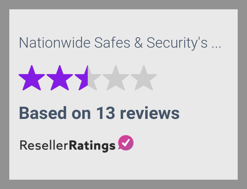 Nationwide Safes & Security Reviews 13 Reviews of