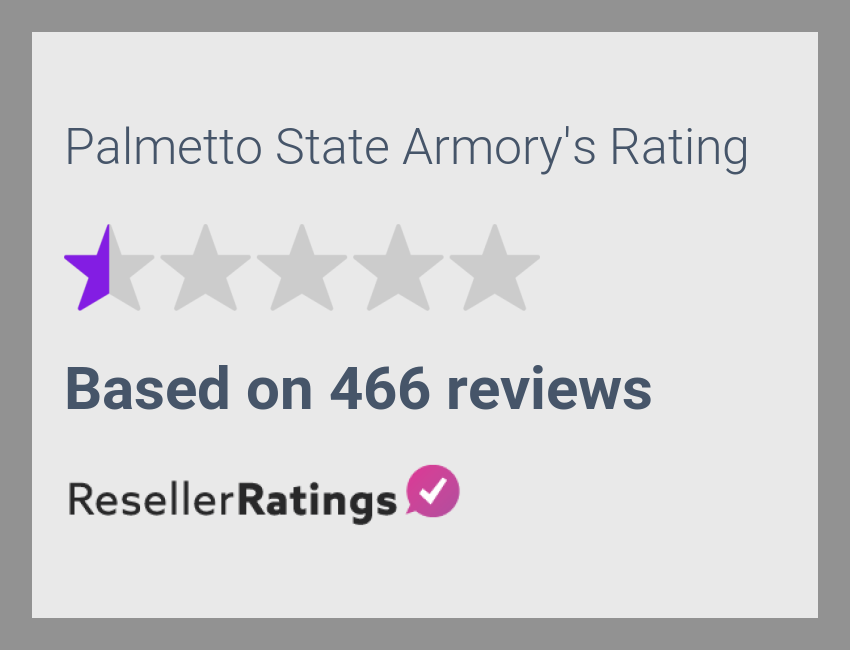 Palmetto State Armory Reviews 418 Reviews Of Palmettostatearmorycom Resellerratings