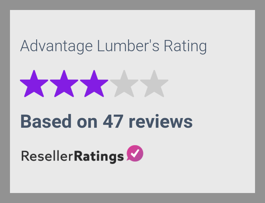 Advantage Lumber Reviews 47 Reviews of Sarasota FL ResellerRatings