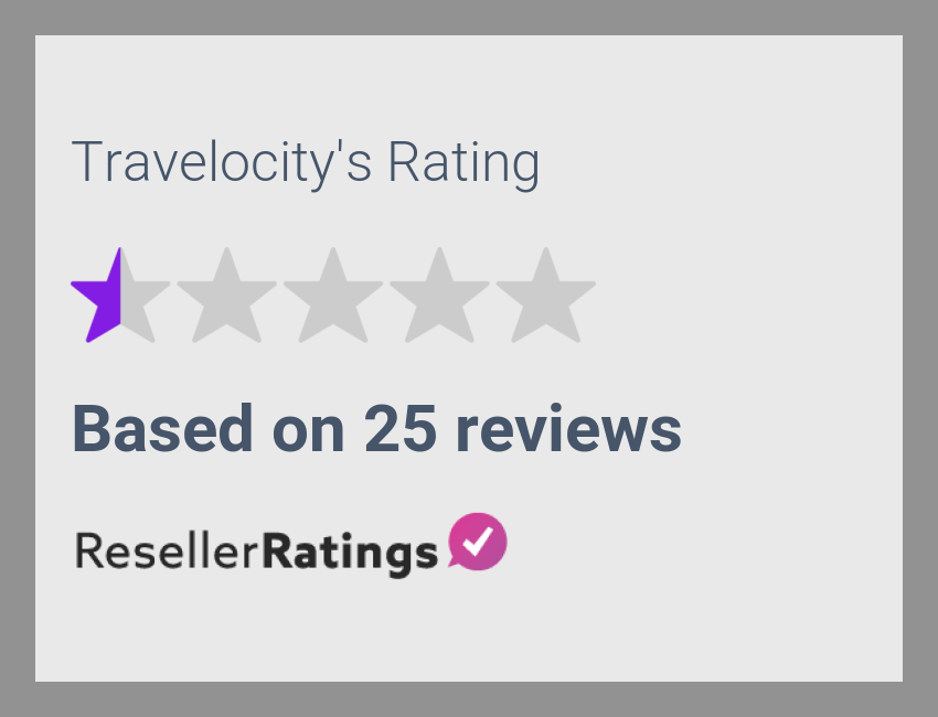 Travelocity Reviews 24 Reviews of ResellerRatings