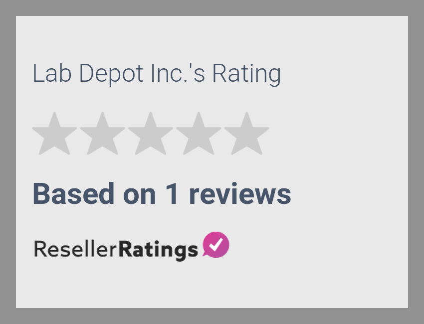 Lab Depot Inc. Reviews 1 Reviews of ResellerRatings
