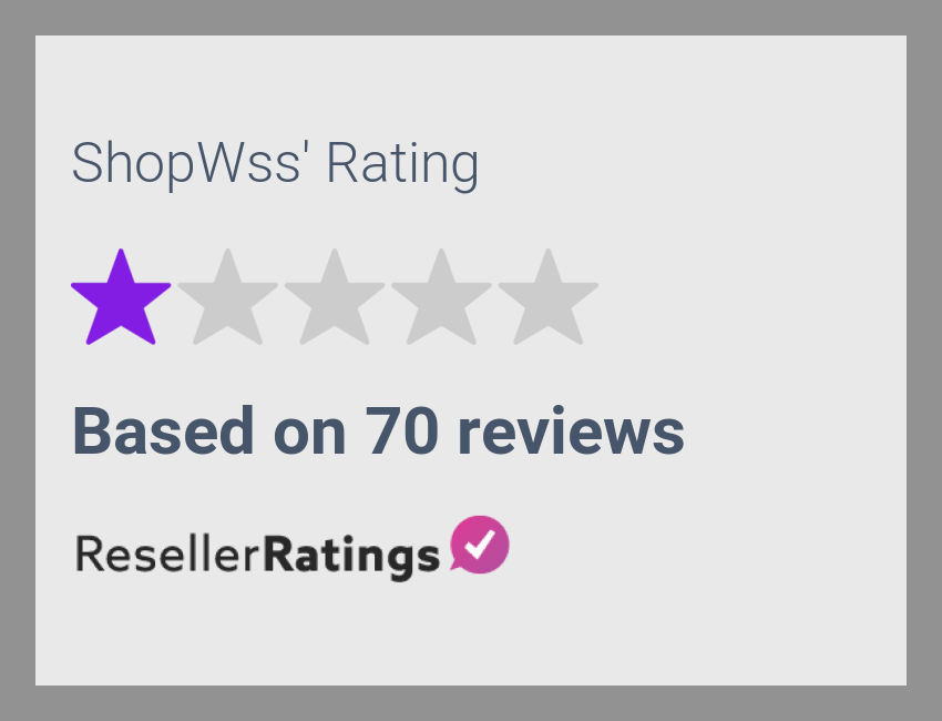 ShopWss Reviews 70 Reviews of ResellerRatings