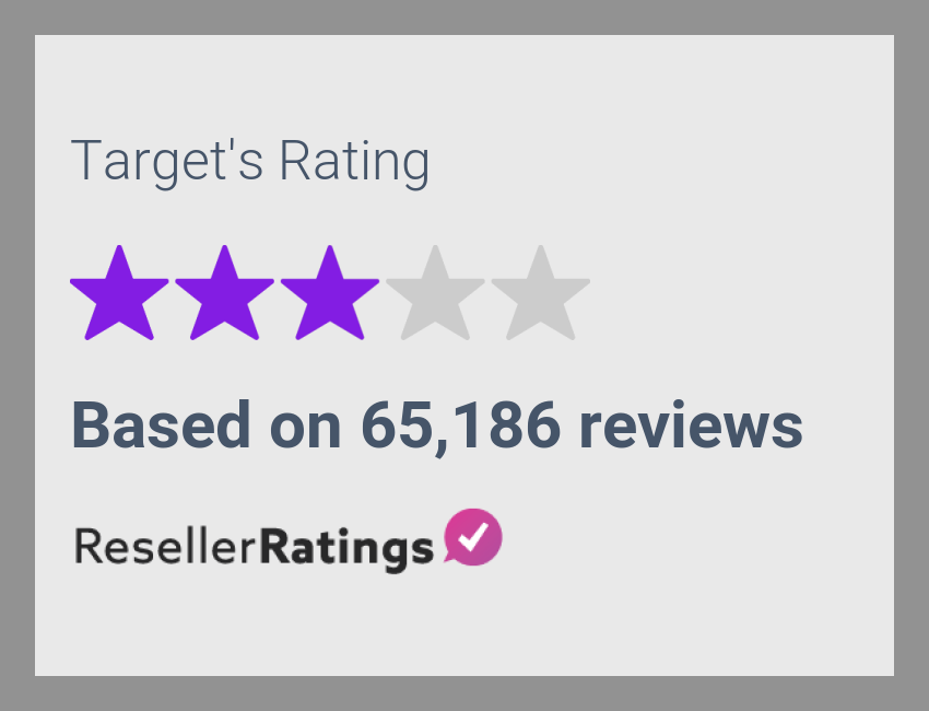 Target Reviews 65,128 Reviews of ResellerRatings