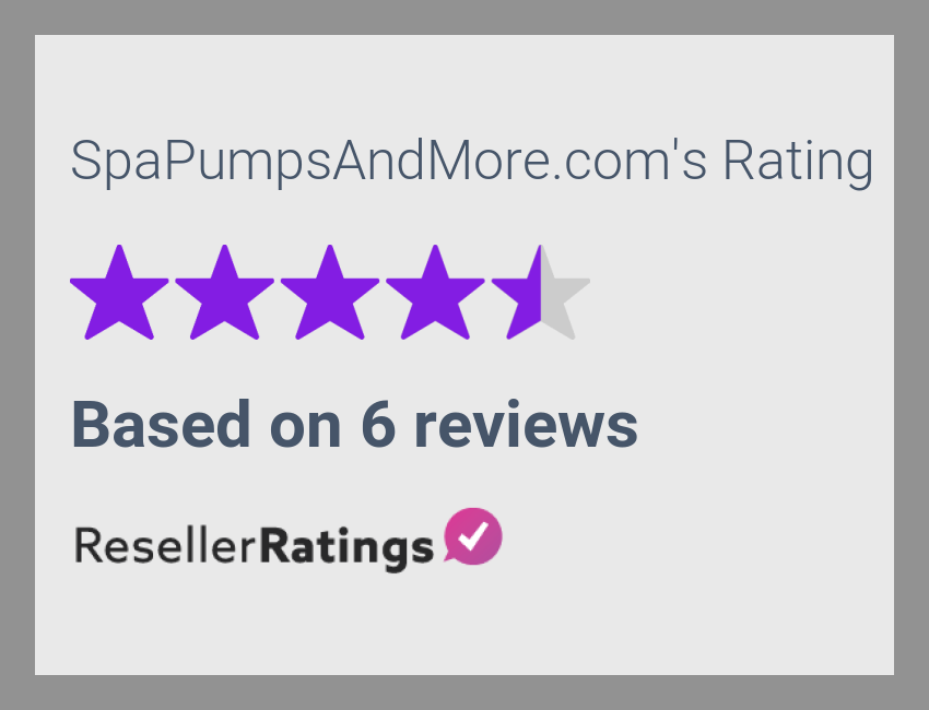SpaPumpsAndMore.com Reviews | 6 Reviews of SpaPumpsAndMore.com |  Rese