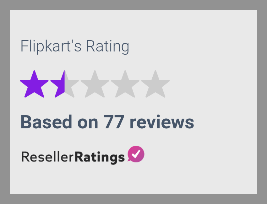Flipkart Reviews 93 Reviews of ResellerRatings