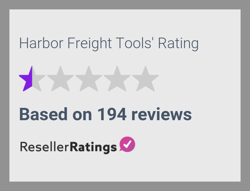 Harbor Freight Tools Reviews - 290 Reviews of Harborfreight.com