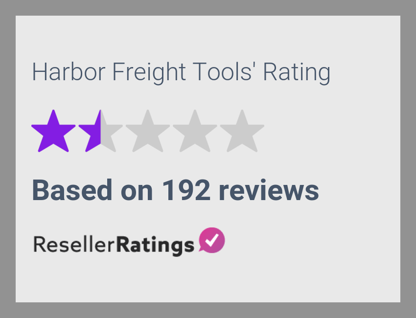 Harbor Freight Tools Reviews - 290 Reviews of Harborfreight.com