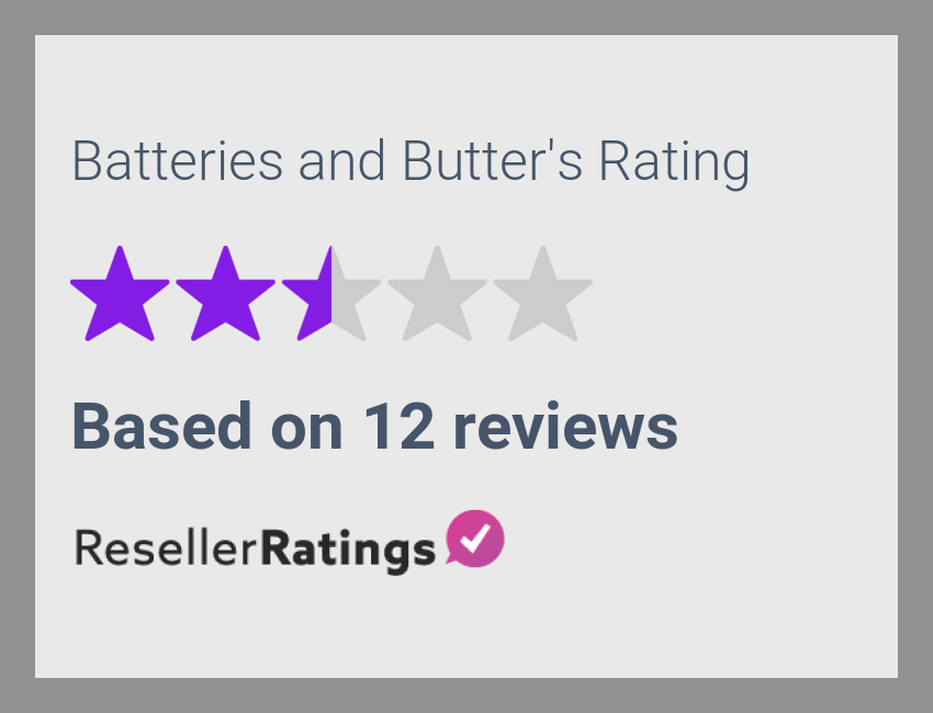 Batteries and Butter Reviews 12 Reviews of