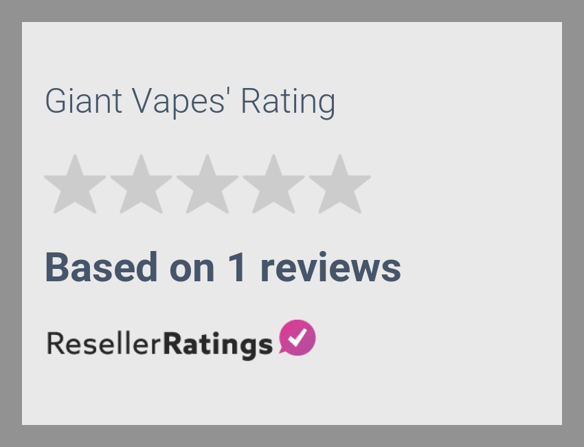 Giant Vapes Reviews | 1 Reviews of Giantvapes.com | ResellerRatings