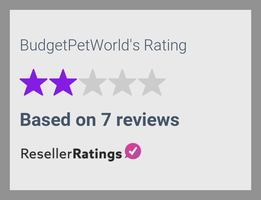 BudgetPetWorld Reviews 7 Reviews of Budgetpetworld