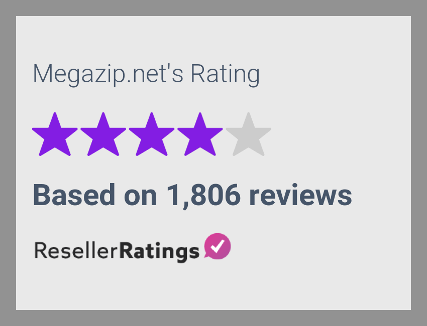 Megazip.net Reviews | 1,802 Reviews of Megazip.net | ResellerRatings