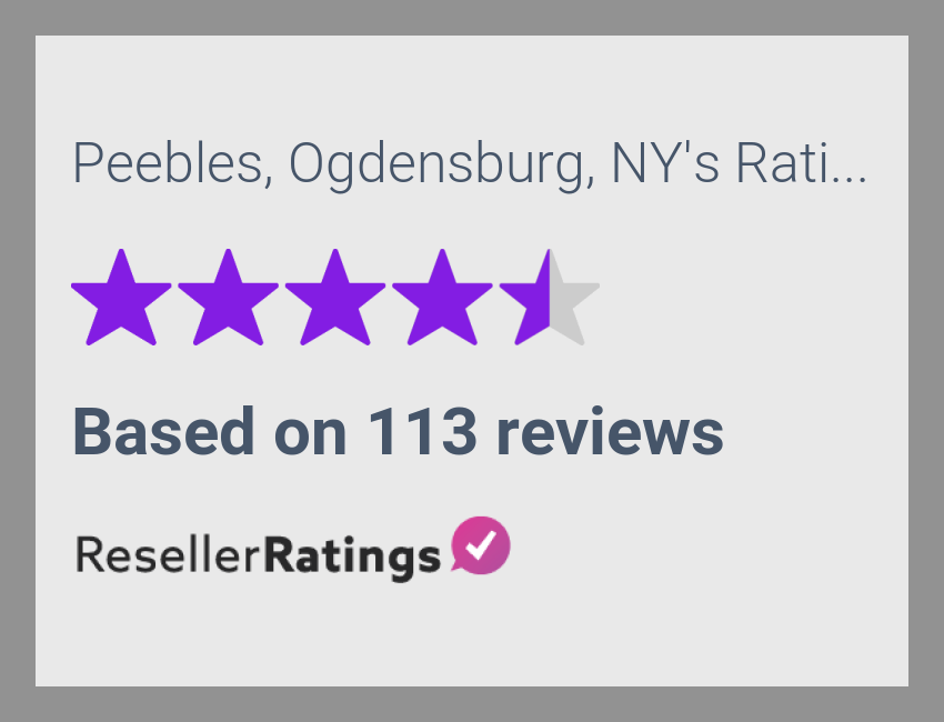 Peebles, Ogdensburg, NY Reviews 113 Reviews of