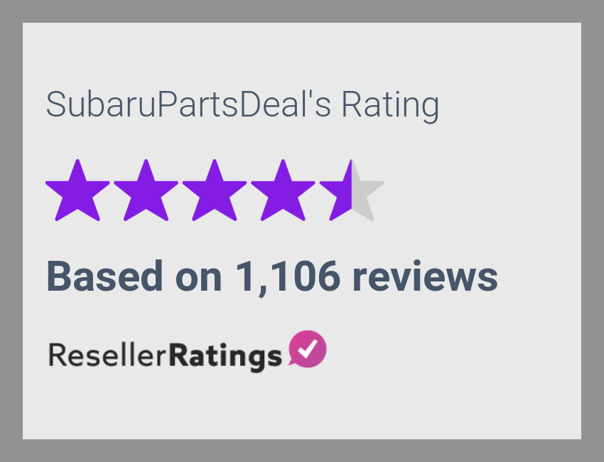 subaru parts deal review