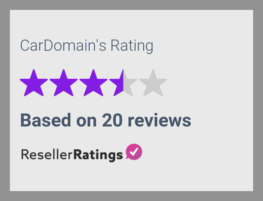 CarDomain Reviews | 20 Reviews of Cardomain.com/shop | ResellerRatings