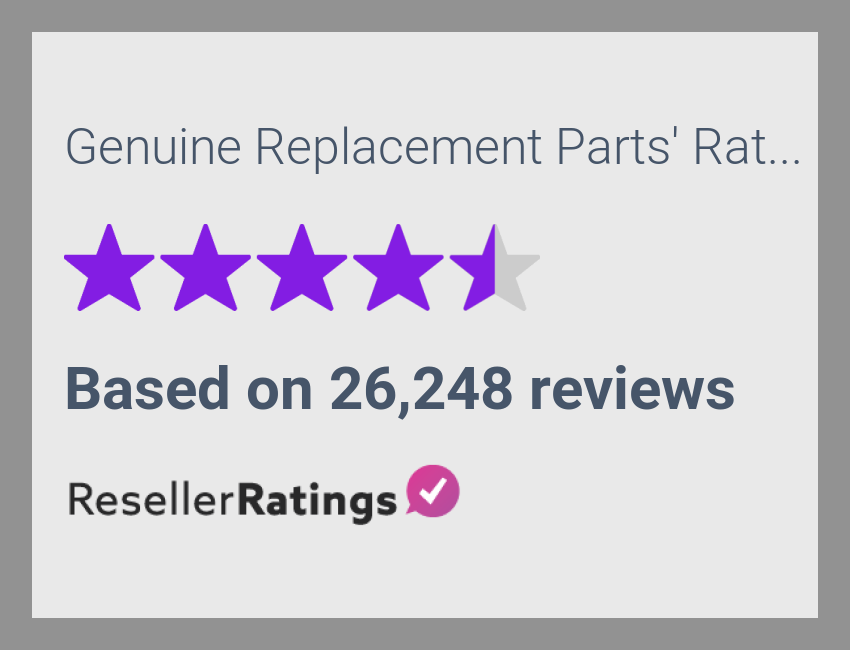 Genuine Replacement Parts Reviews  Read Customer Service Reviews