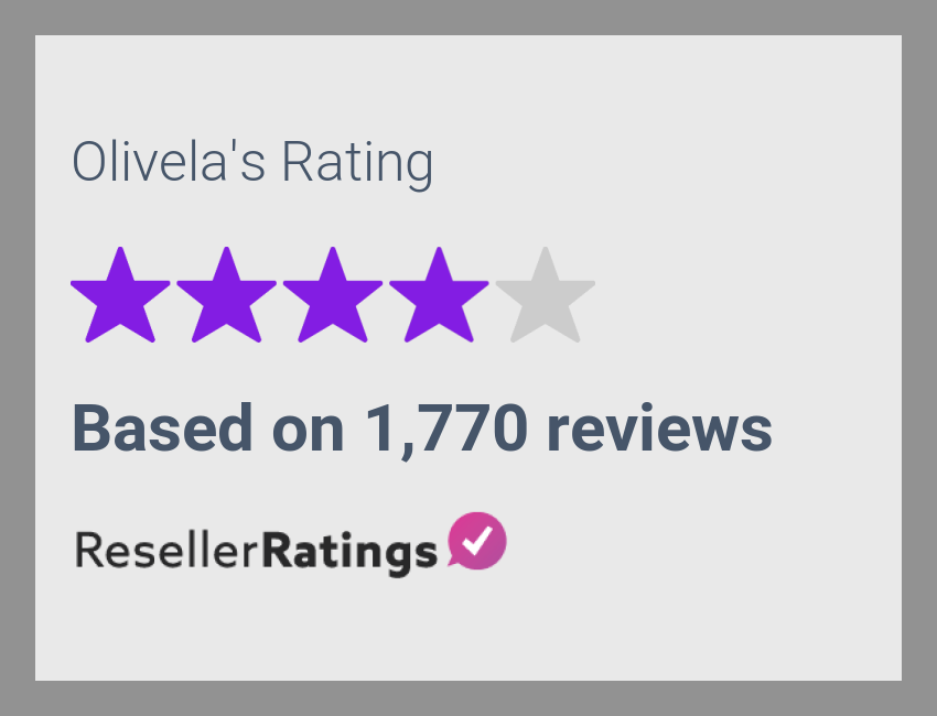 Olivela Reviews | 1,773 Reviews of Olivela.com | ResellerRatings