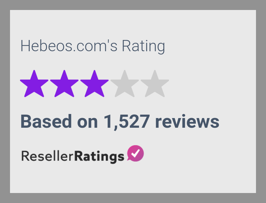 Hebeos Reviews 1 515 Reviews of Hebeos ResellerRatings