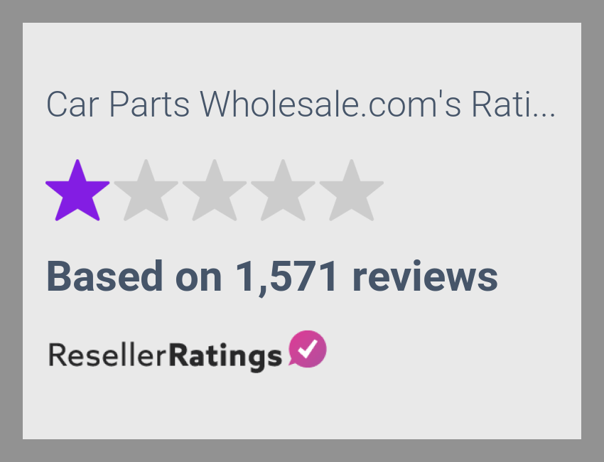 Car Parts Reviews 1,571 Reviews of Carpartswholesale